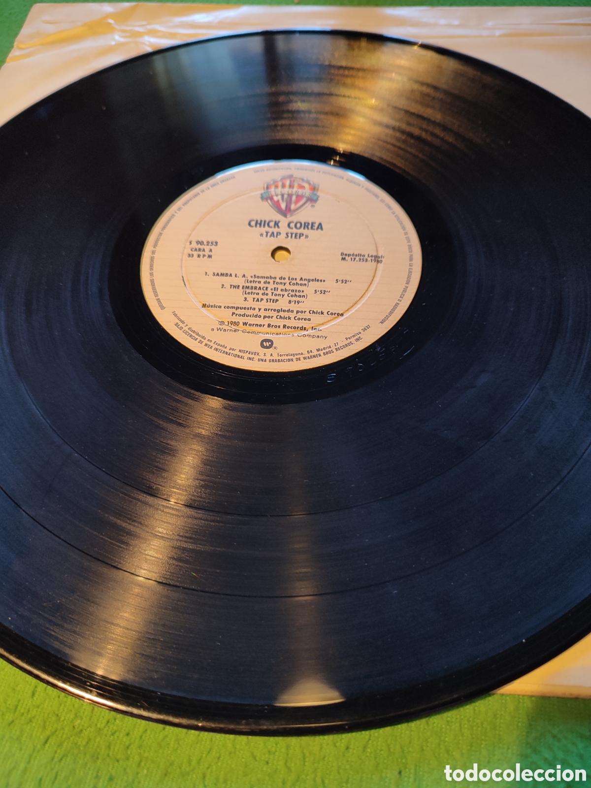 Discos de vinilo: Chick Corea - Tap Step - Foto 3