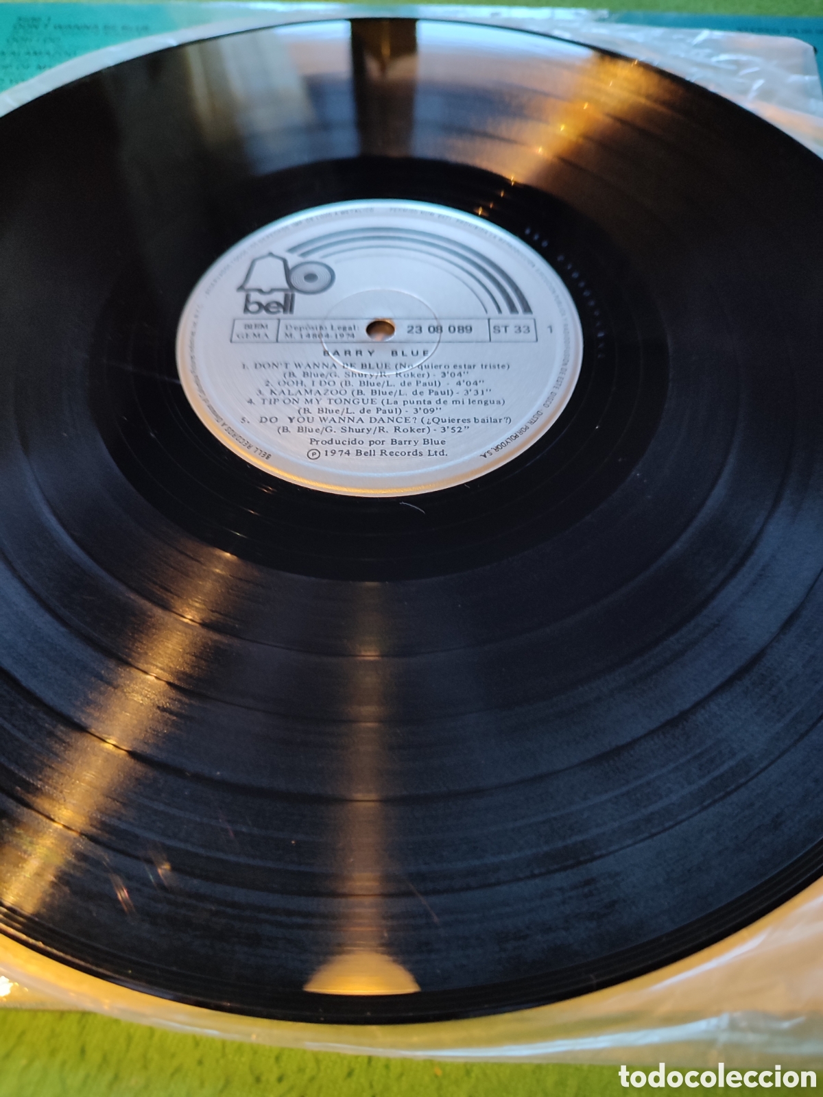 Discos de vinilo: Barry Blue - Same Vinilo LP - Foto 3