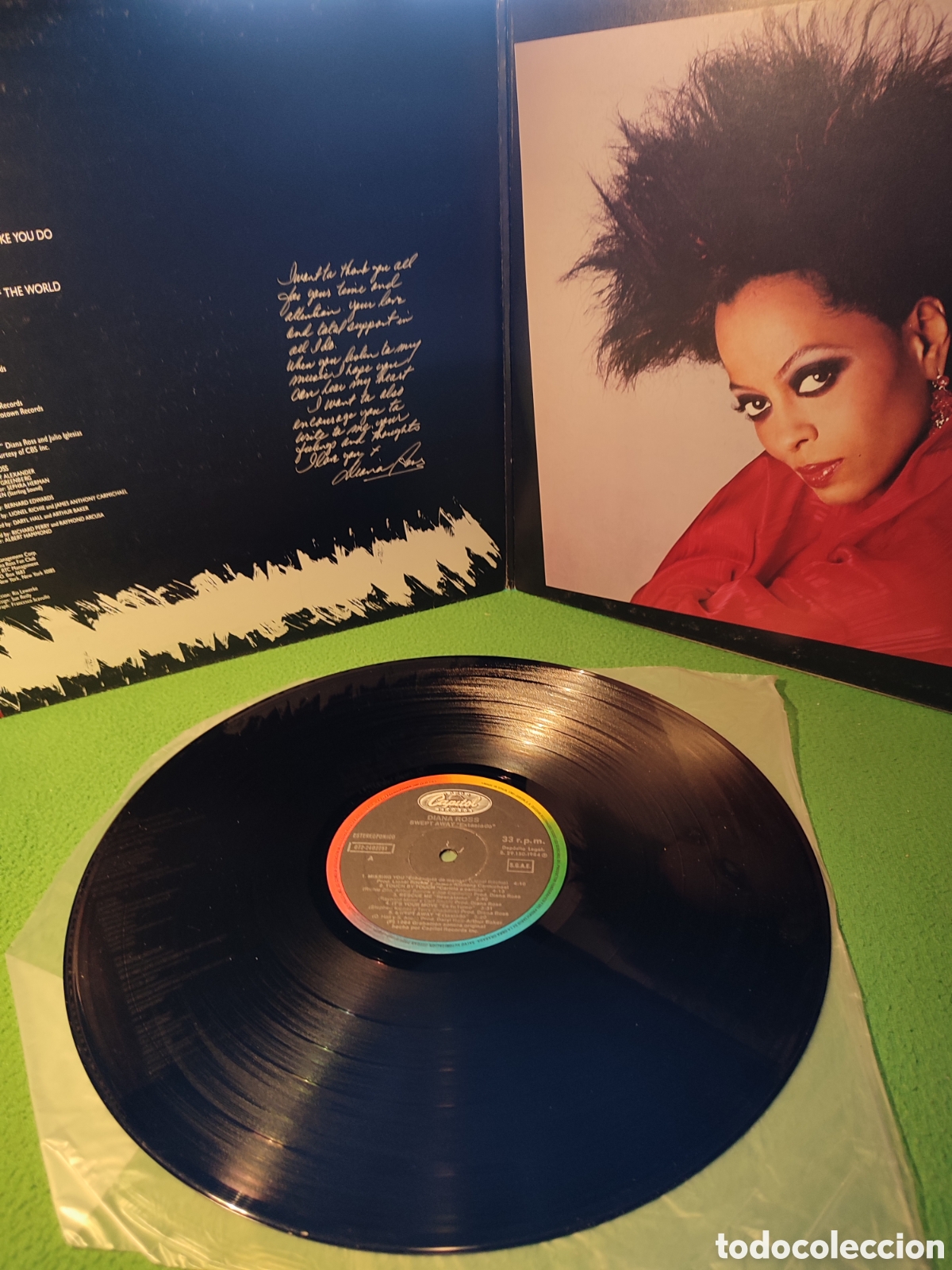 Discos de vinilo: Diana Ross - Swept away - Foto 2