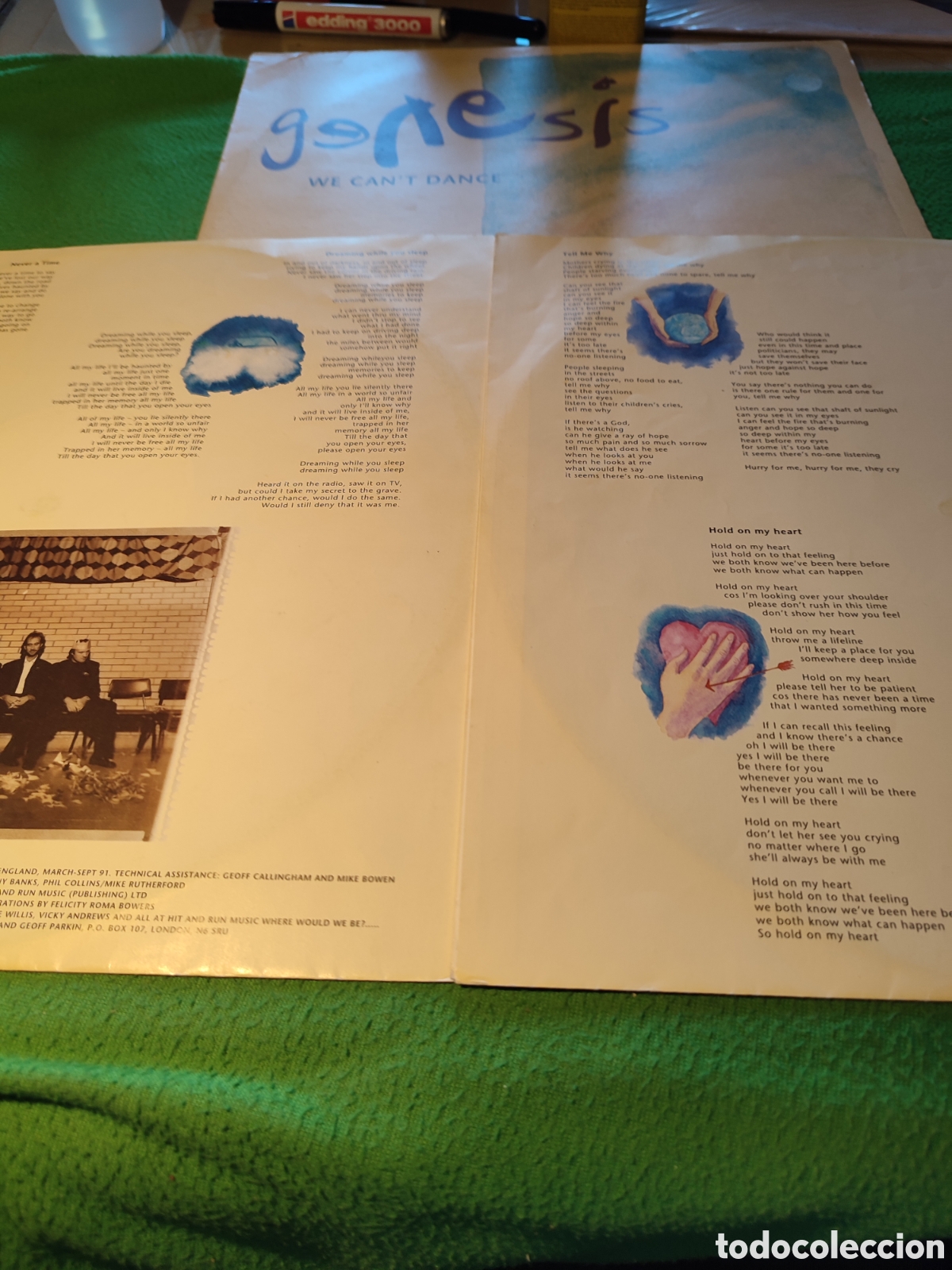 Discos de vinilo: G&eacute;nesis - We cant dance - Foto 2