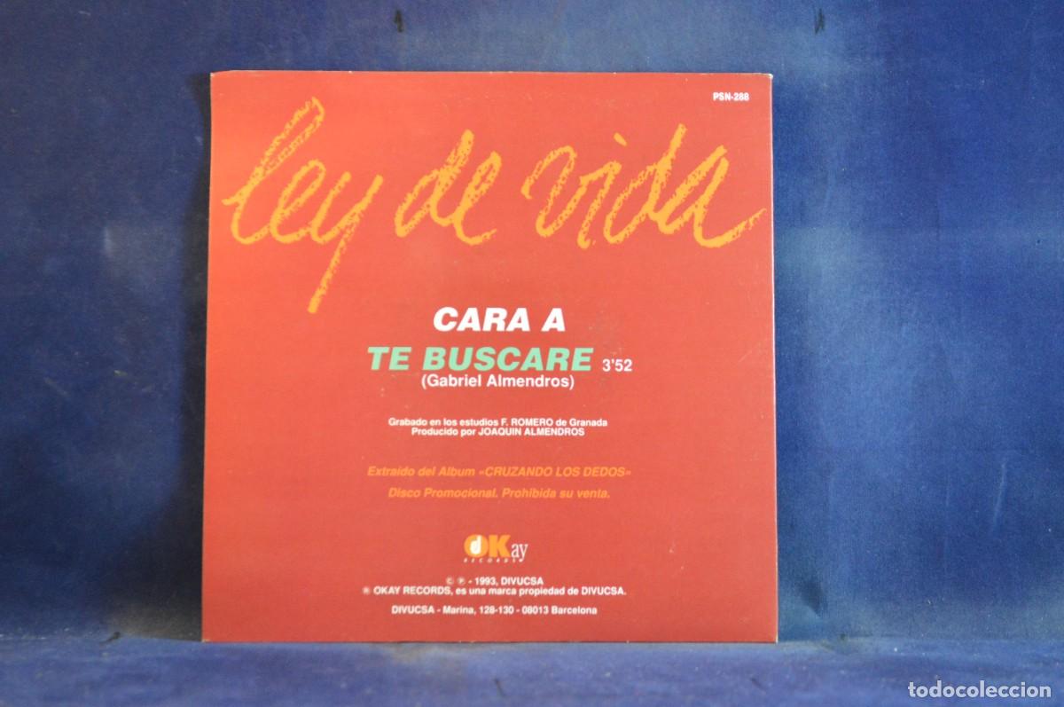 Discos de vinilo: LEY DE VIDA &ndash; TE BUSCARE - SINGLE PROMO - Foto 2