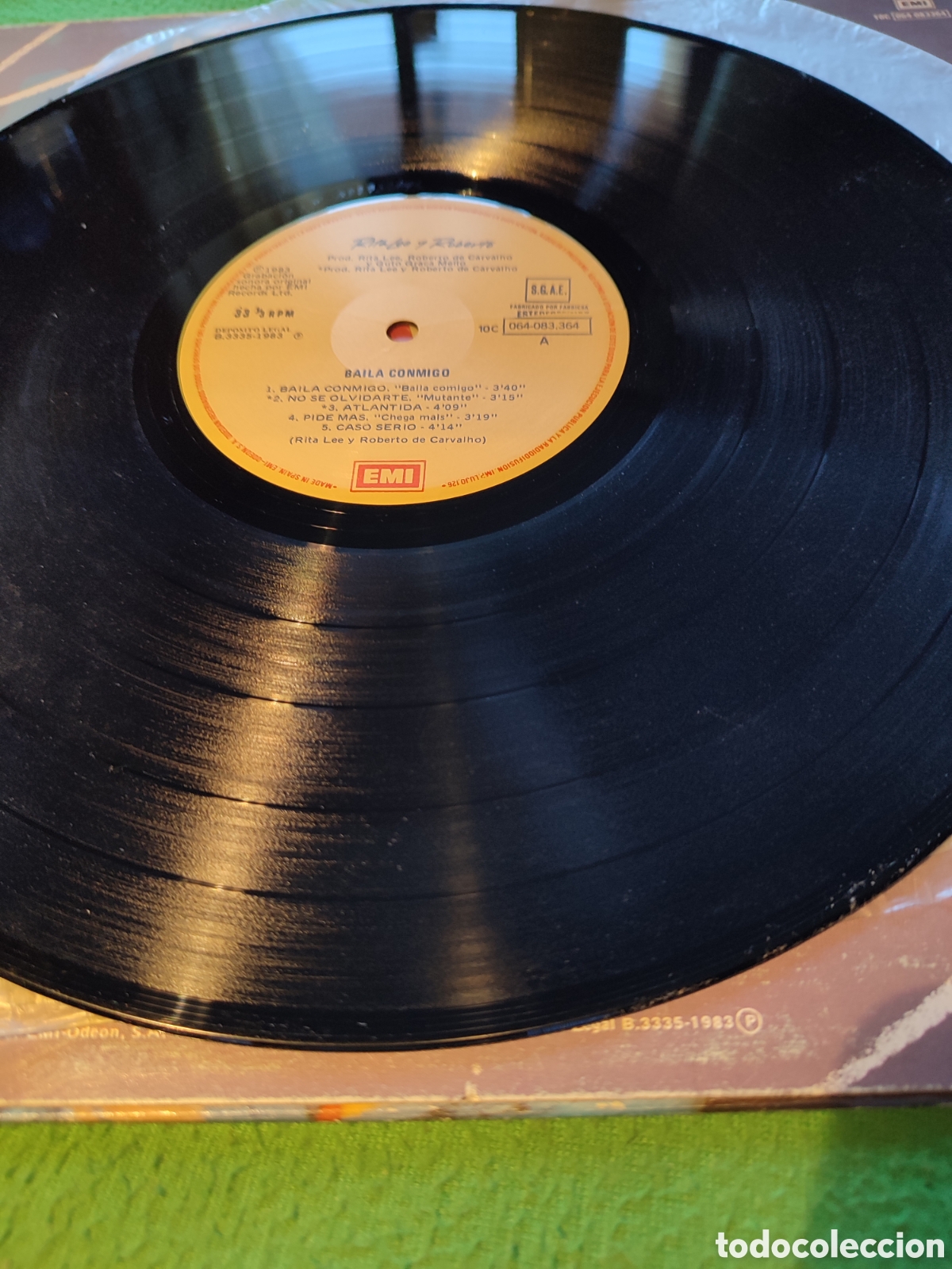 Discos de vinilo: Rita Lee y Roberto - Baila conmigo - Foto 3