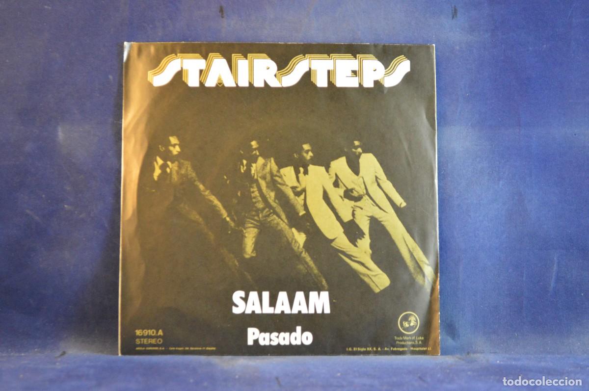 Discos de vinilo: STAIRSTEPS &ndash; SALAAM - SINGLE PROMO - Foto 2