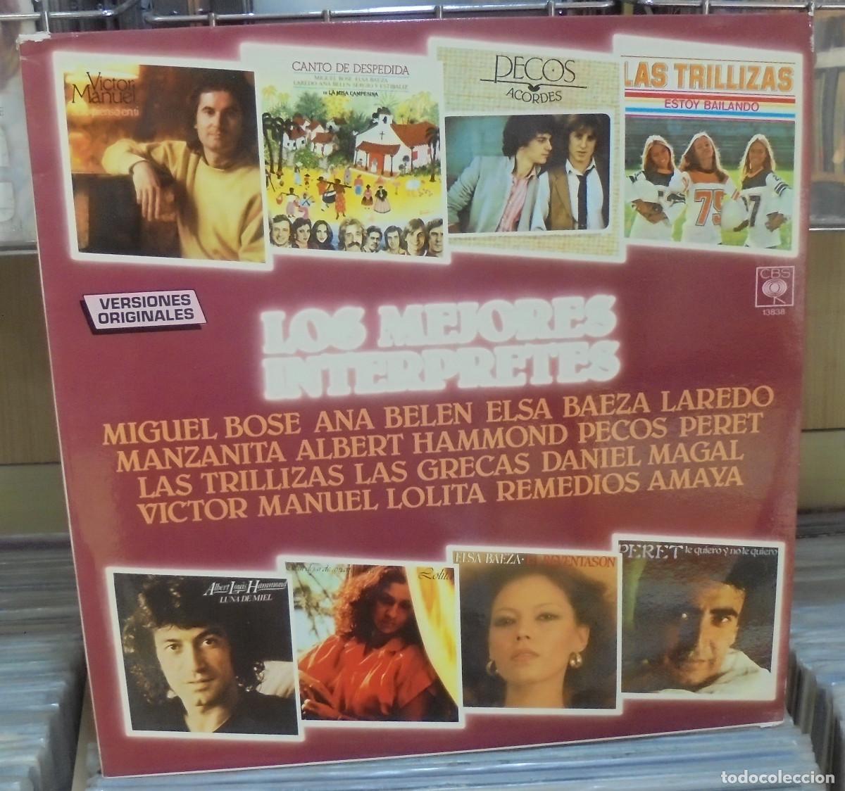 Discos de vinilo: Los mejores interpretes. CBS 1979 -- LP - Foto 1