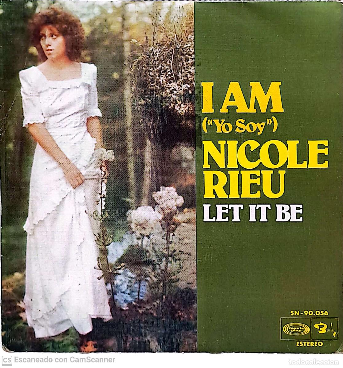 Discos de vinilo: Nicole Rieu &lrm;&ndash; I Am / Let it Be - Foto 1