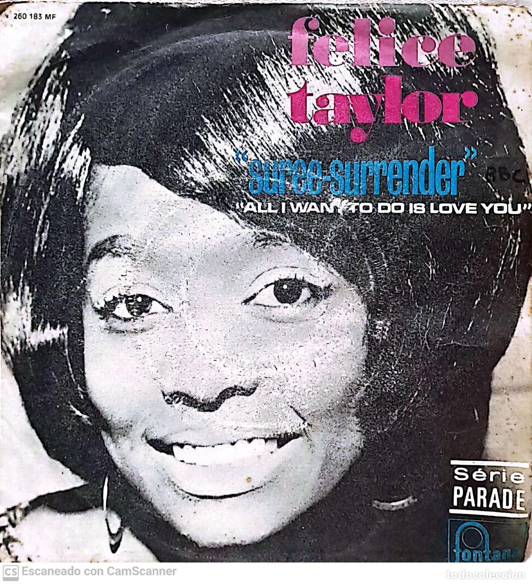 Discos de vinilo: Felice Taylor &lrm;&ndash; Suree-Surrender - Foto 1