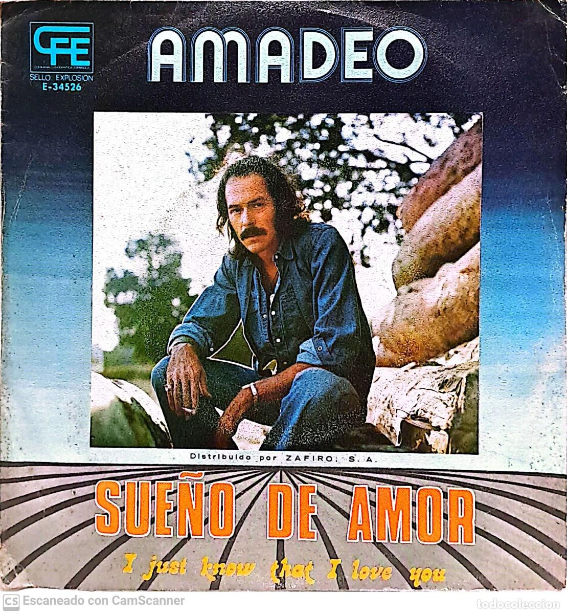 Discos de vinilo: Amadeo &lrm;&ndash; Sue&ntilde;o De Amor - Foto 1