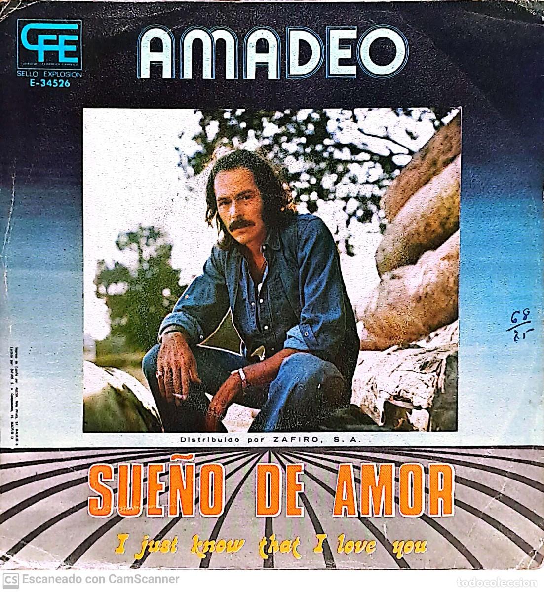 Discos de vinilo: Amadeo &lrm;&ndash; Sue&ntilde;o De Amor - Foto 2