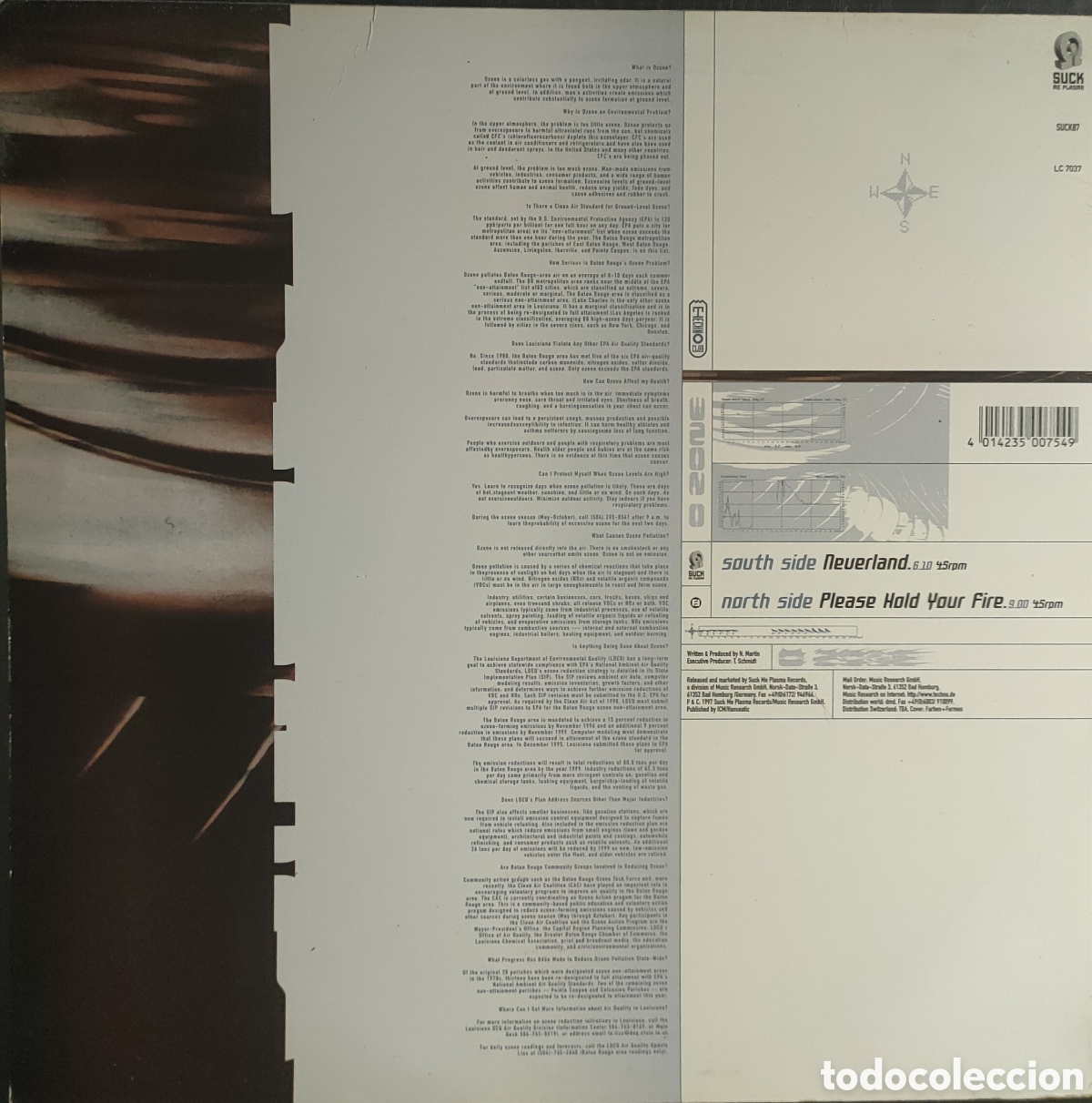 Discos de vinilo: O Zone &ndash; Neverland ..1997 original Germany.. disco de vinilo - Foto 2