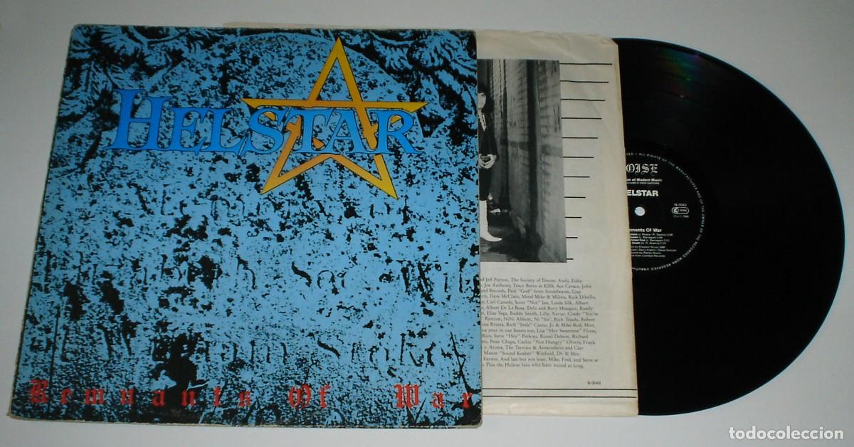 Discos de vinilo: LP HELSTAR - REMNANTS OF WAR - Foto 3