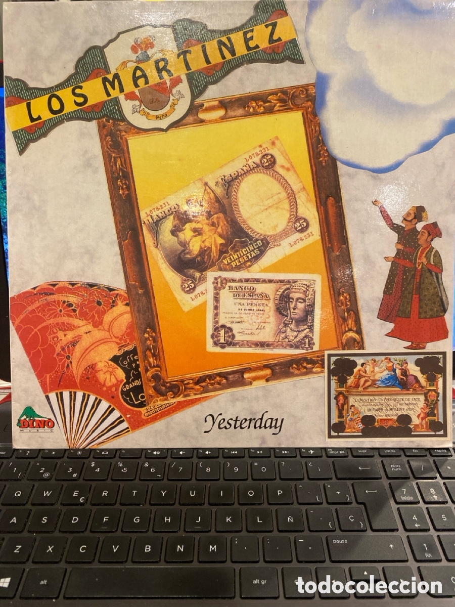 Discos de vinilo: LOS MARTINEZ - YESTERDAY LP SPAIN - Foto 1