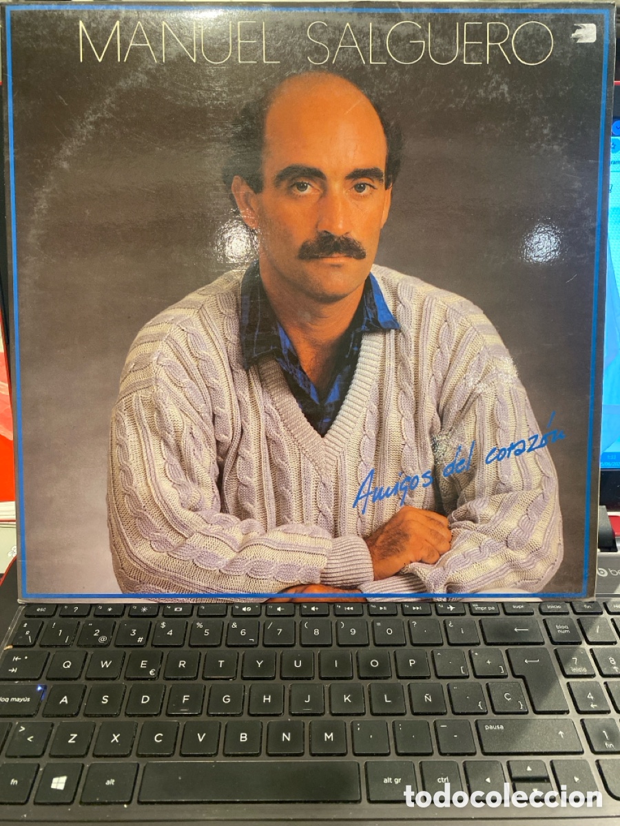 Discos de vinilo: MANUEL SALGUERO - AMIGOS DEL CORAZON LP - Foto 1
