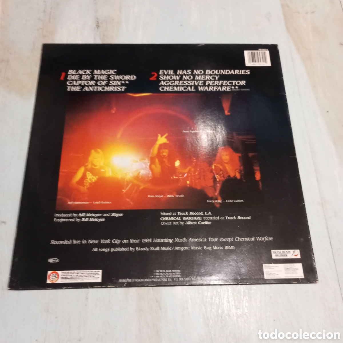Discos de vinilo: SLAYER - LIVE UNDEAD - EP 12&rdquo; - Foto 2