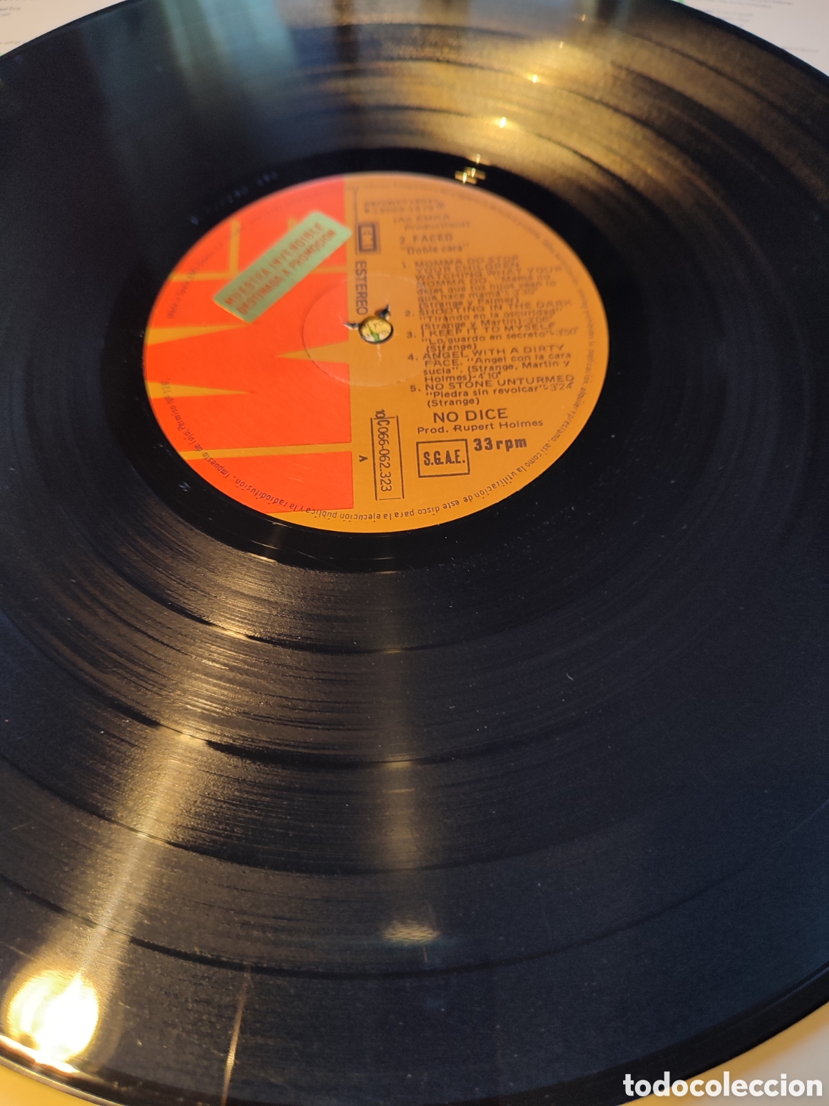 Discos de vinilo: No Dice - Doble cara - Foto 3