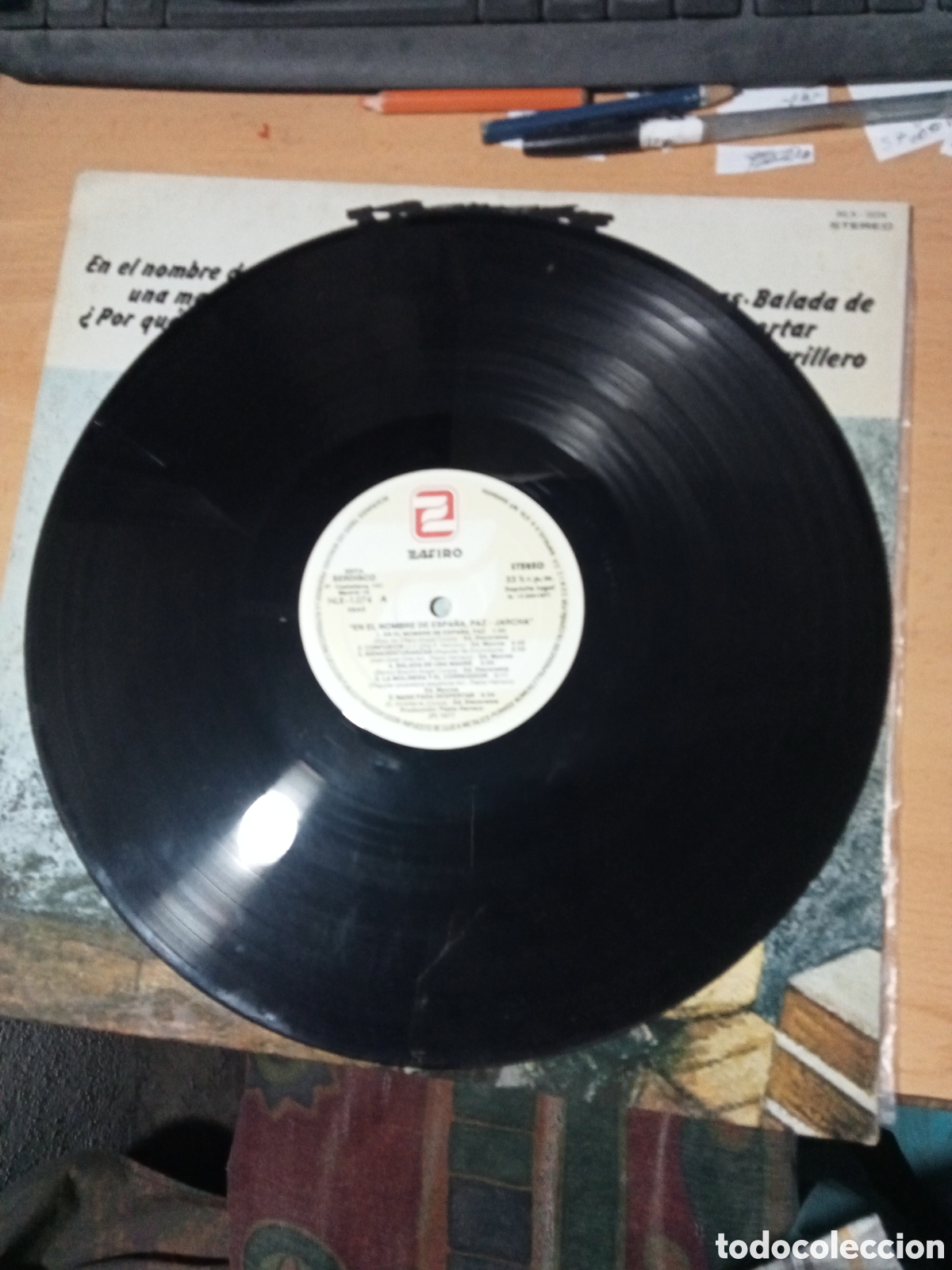 Discos de vinilo: Jarcha &lrm;En El Nombre De Espa&ntilde;a, Paz - Foto 4