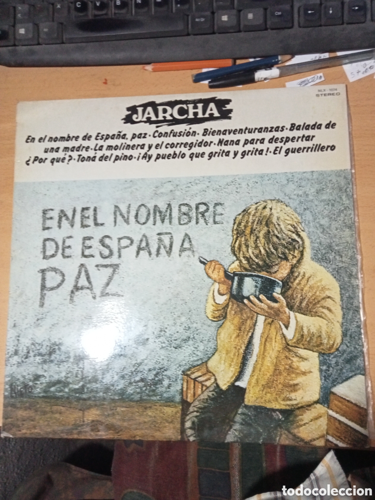 Discos de vinilo: Jarcha &lrm;En El Nombre De Espa&ntilde;a, Paz - Foto 1