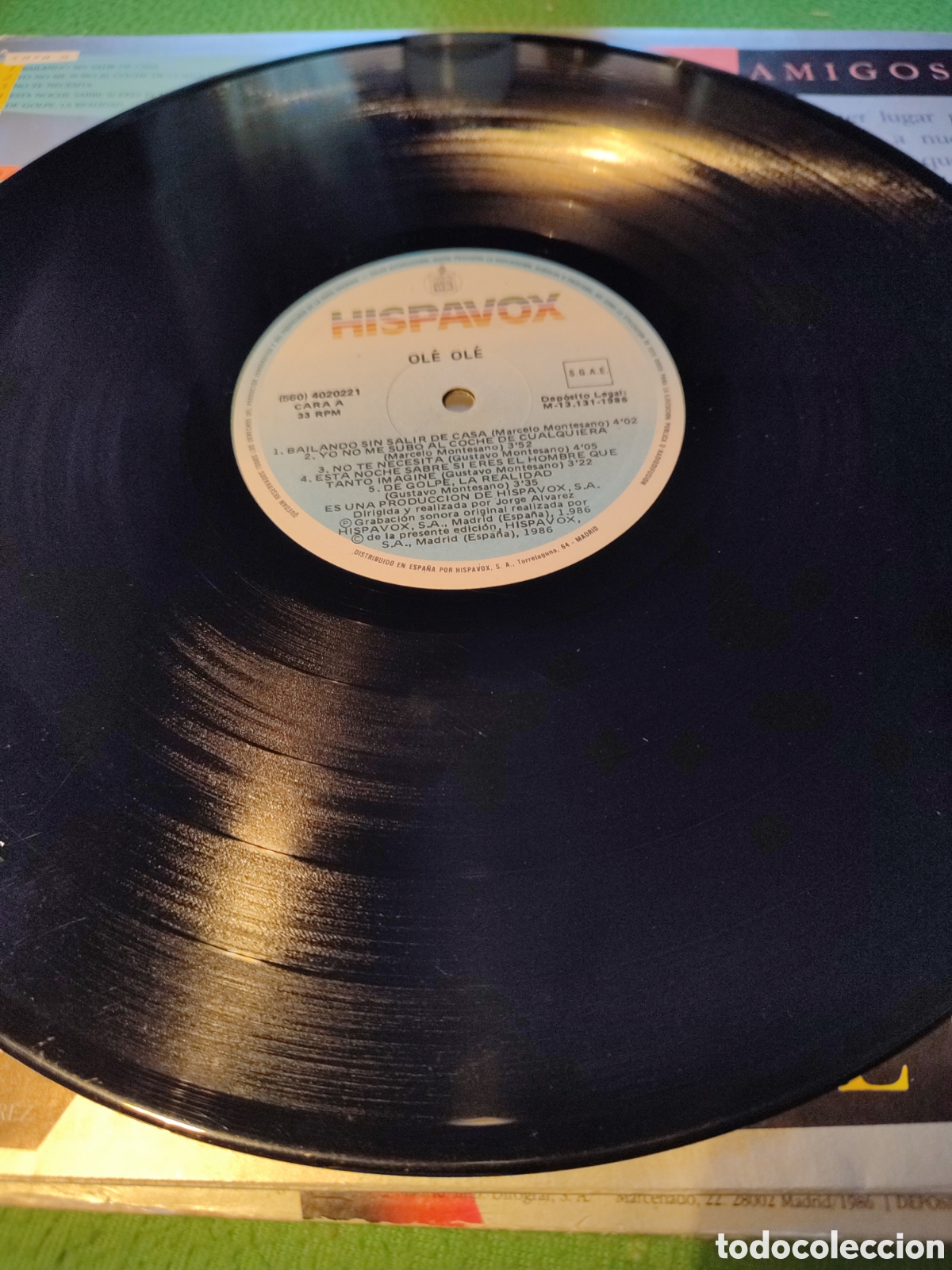Discos de vinilo: Ole Ole - Bailando sin salir de casa - Foto 3