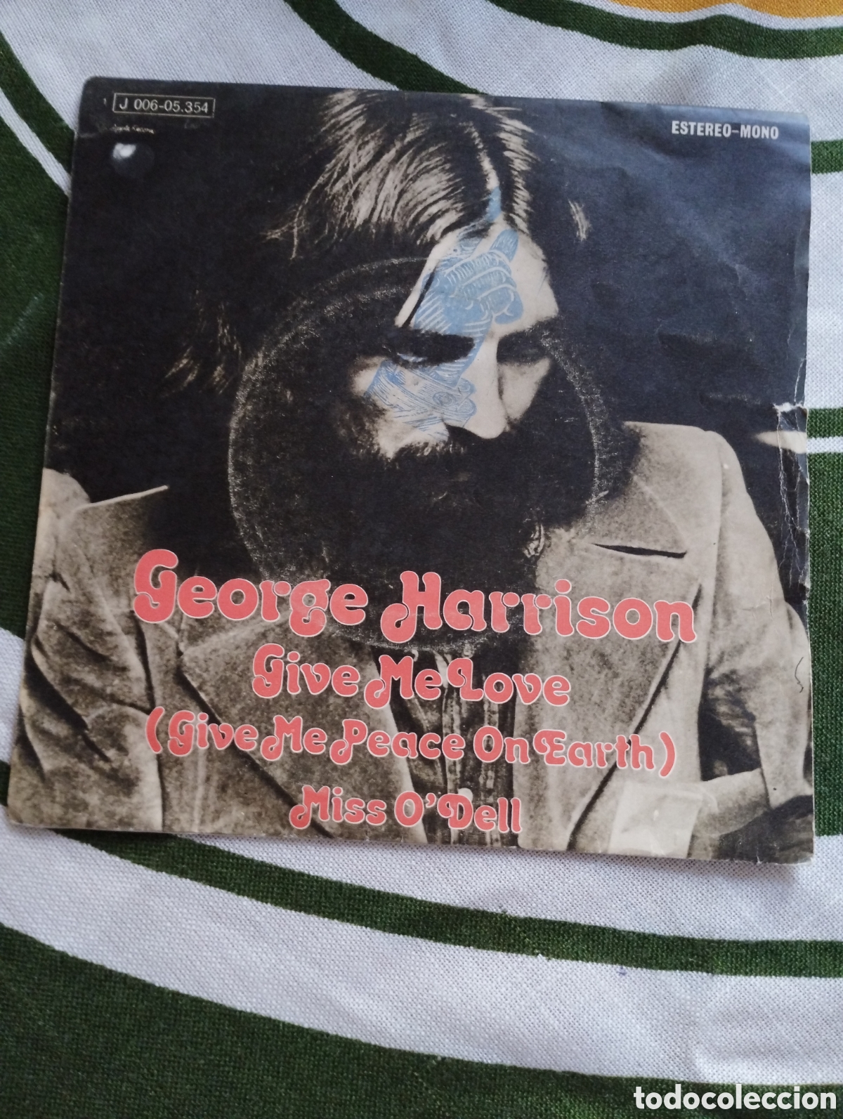 Discos de vinilo: George Harrison give me love - Foto 1