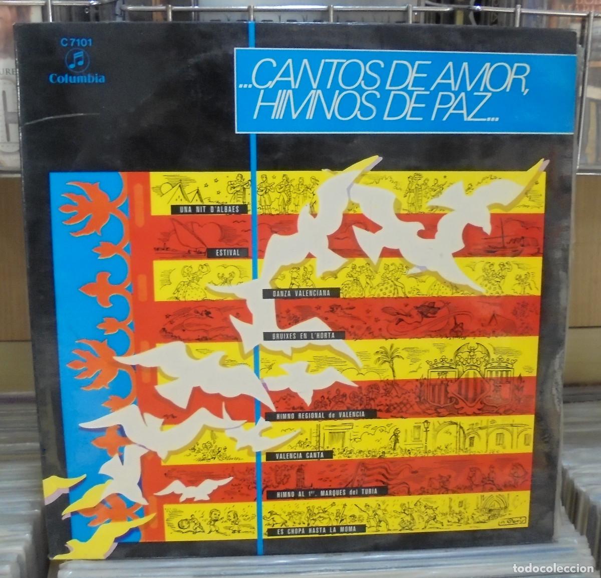 Dischi in vinile: Cantos de amor, himnos de paz. Columbia 1971 -- LP