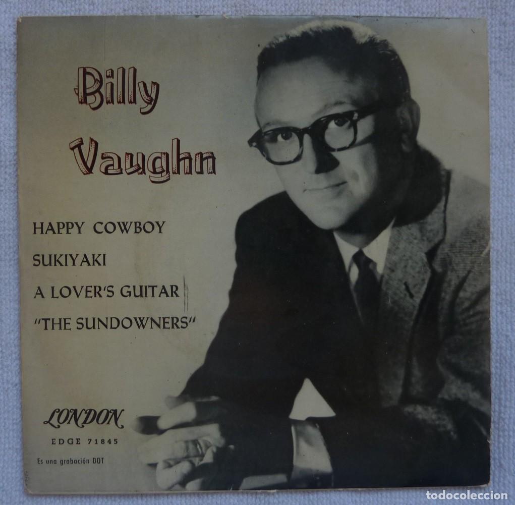 Discos de vinilo: BILLY VAUGHN // A LOVERS GUITAR+3 // 1963 // EP - Foto 1