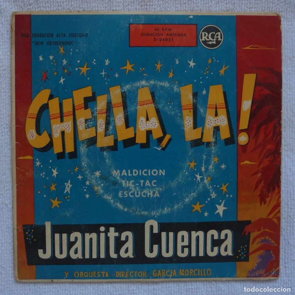 Discos de vinilo: JUANITA CUENCA // CHELLA,LA!+3 // EP - Foto 1