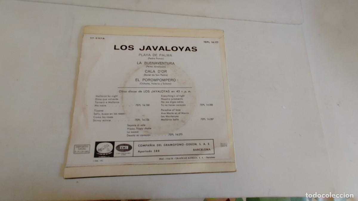 Discos de vinilo: LOS JAVALOYAS-EP PLAYA DE PALMA +3 - Foto 2