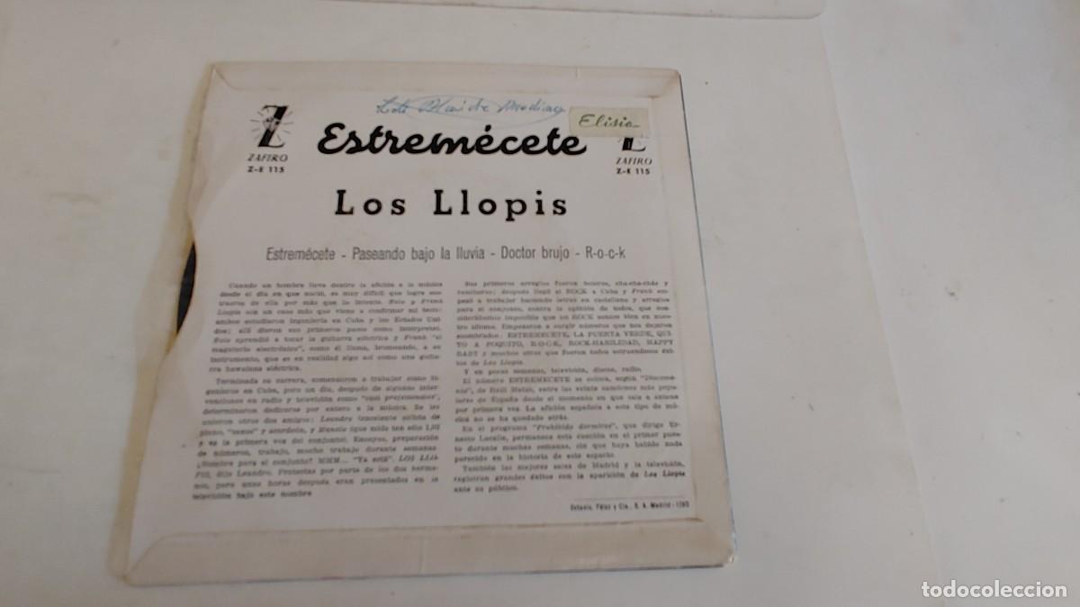 Discos de vinilo: LOS LLOPIS-EP ESTREMECETE +3 - Foto 2