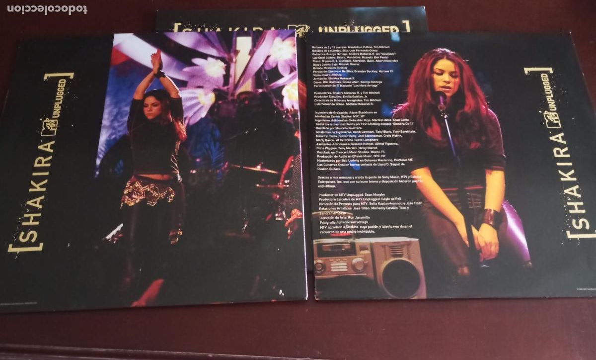 Discos de vinilo: SHAKIRA - UNPLUGGED - DOBLE - 2 LP - 2023 - Foto 2