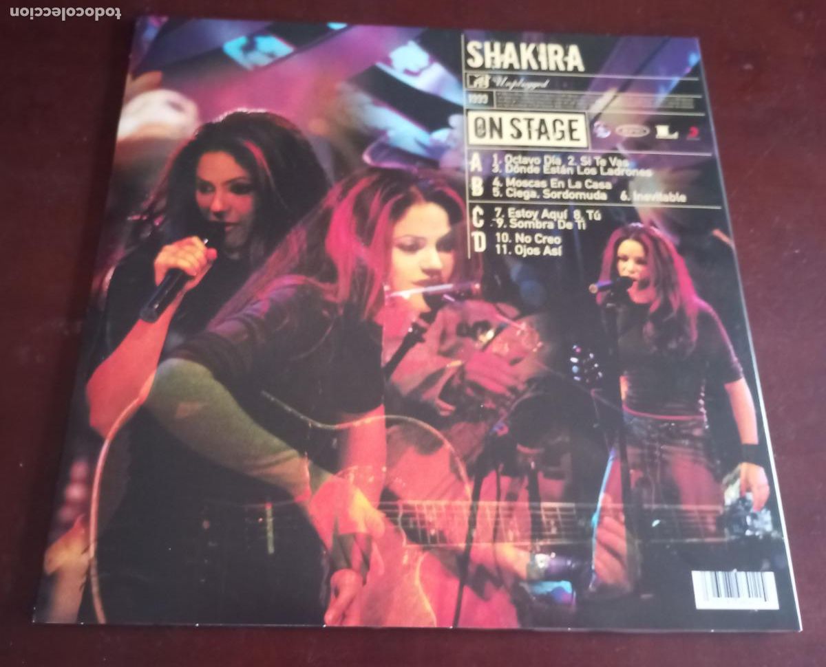 Discos de vinilo: SHAKIRA - UNPLUGGED - DOBLE - 2 LP - 2023 - Foto 3