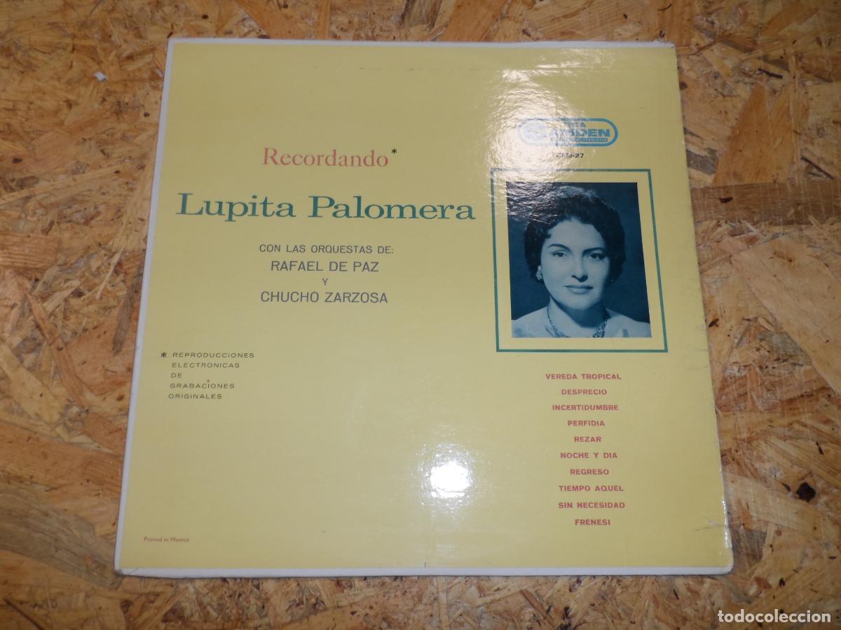 Discos de vinilo: LUPITA PALOMERA - RECORDANDO - Foto 1