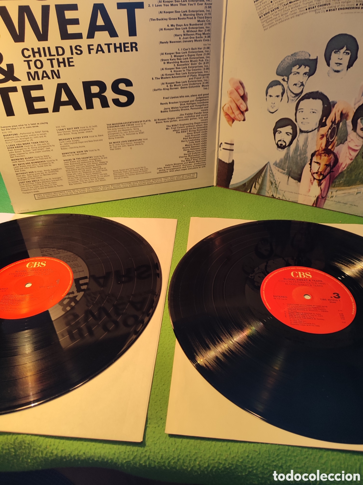 Discos de vinilo: Blood, Sweat & Tears - Same + Child is father .. - Foto 3