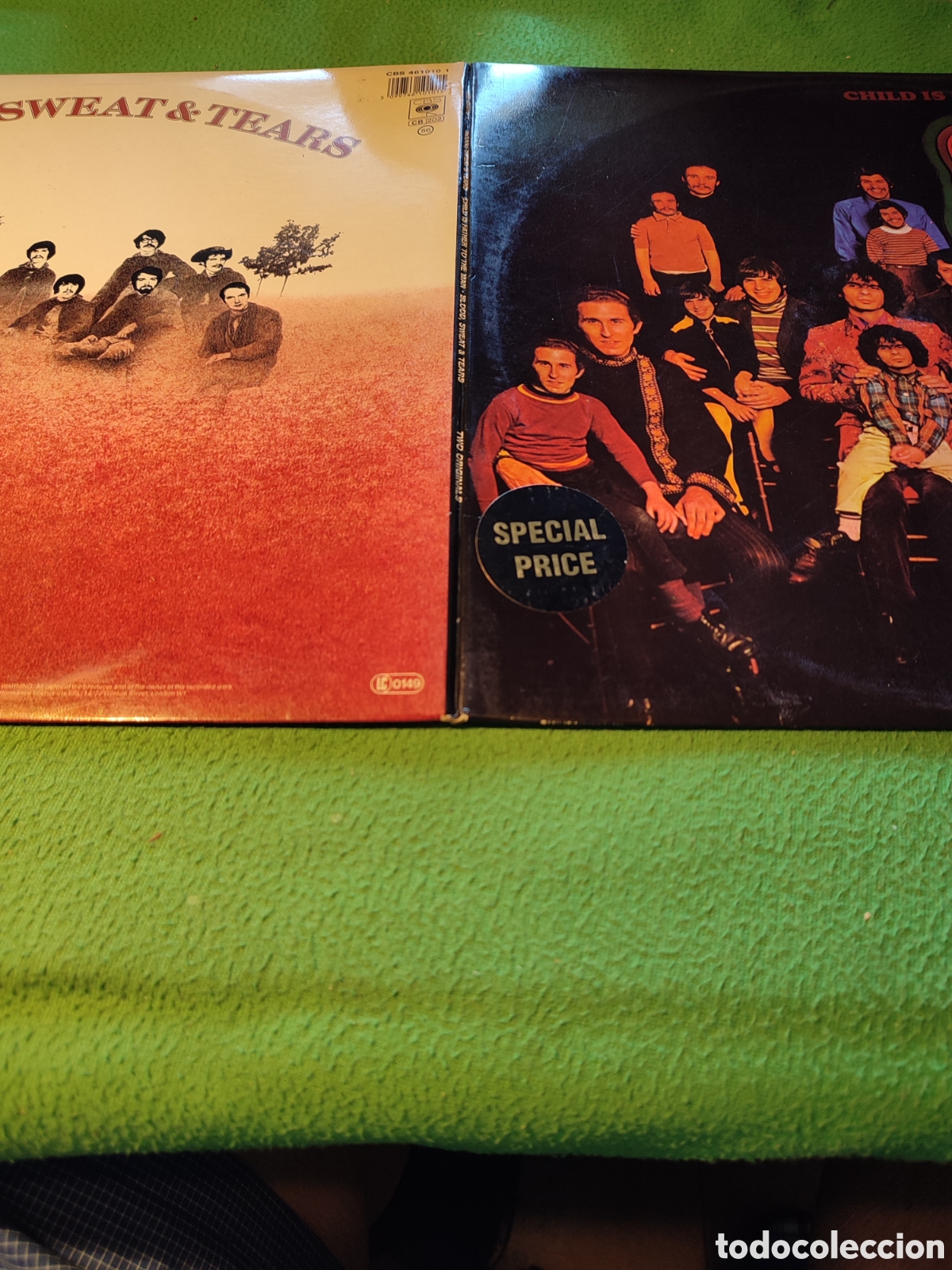Discos de vinilo: Blood, Sweat & Tears - Same + Child is father .. - Foto 1