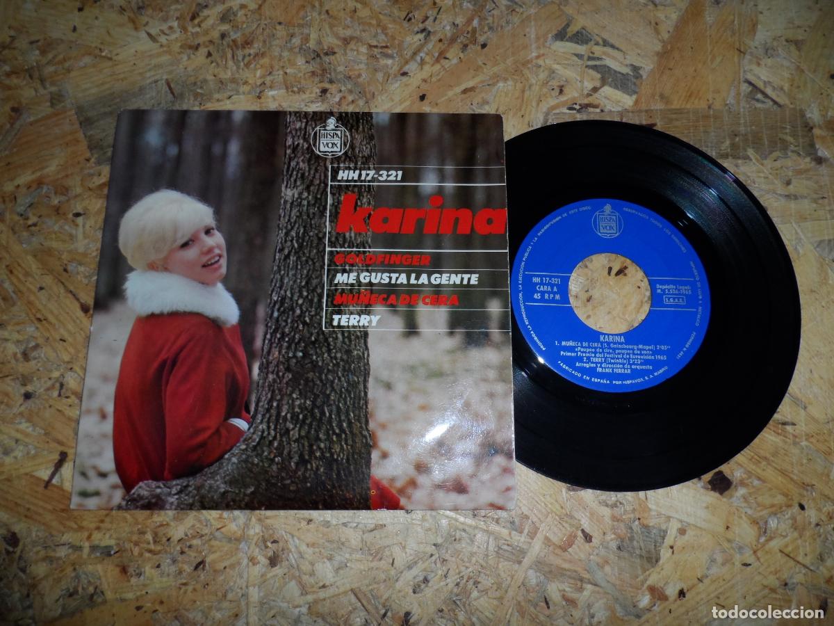 Discos de vinilo: KARINA - GOLDFINGER + 3 - Foto 1