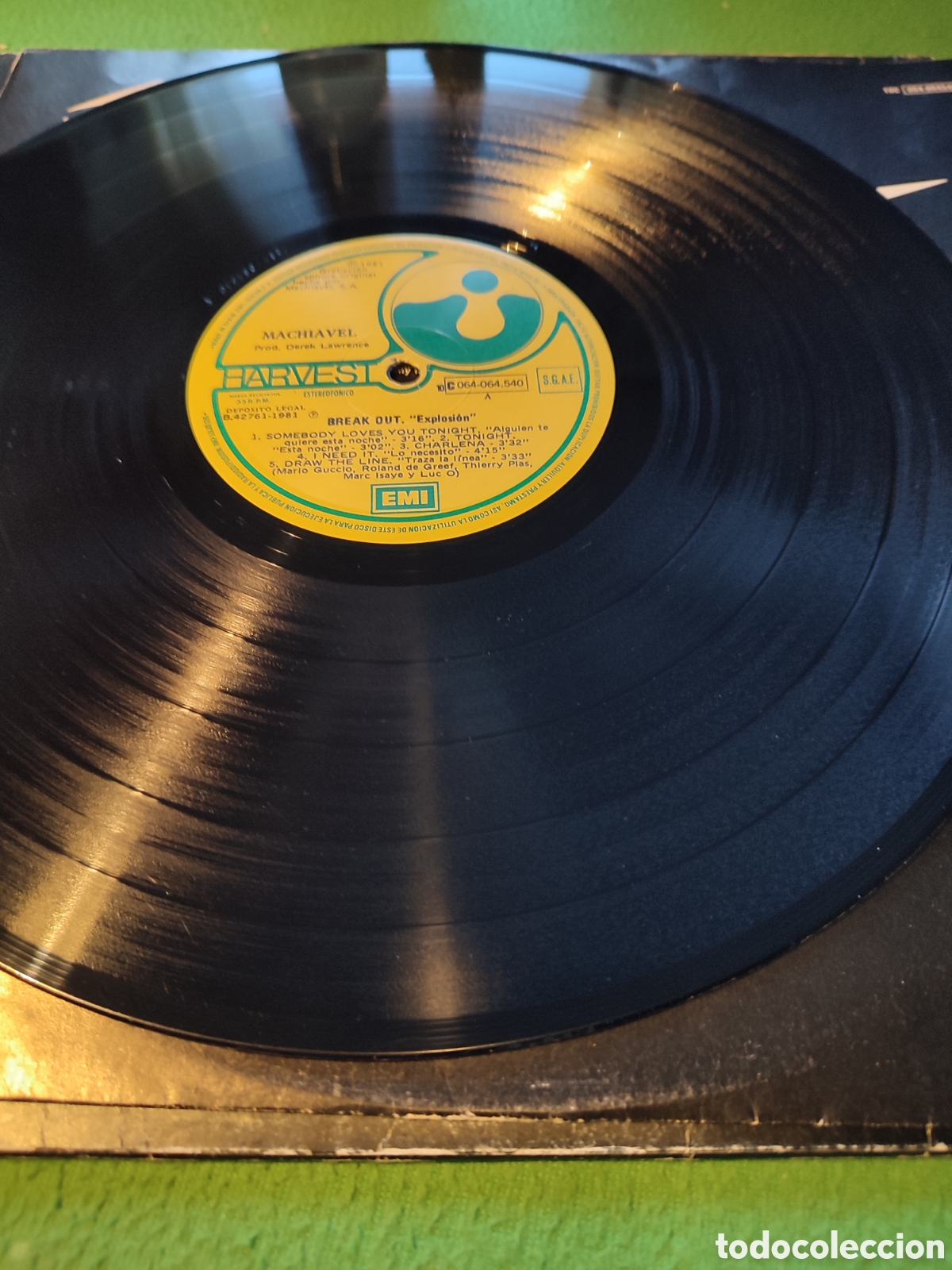 Discos de vinilo: Machiavel - Break out Vinilo Lp - Foto 3
