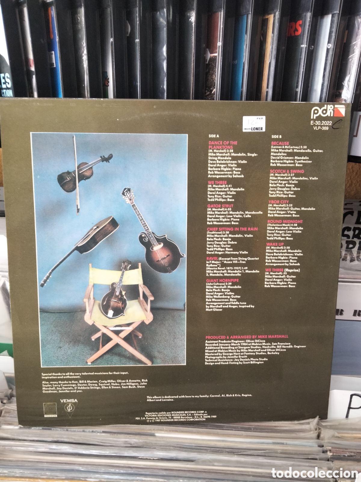 Discos de vinilo: Mike Marshall gator strut - Foto 2