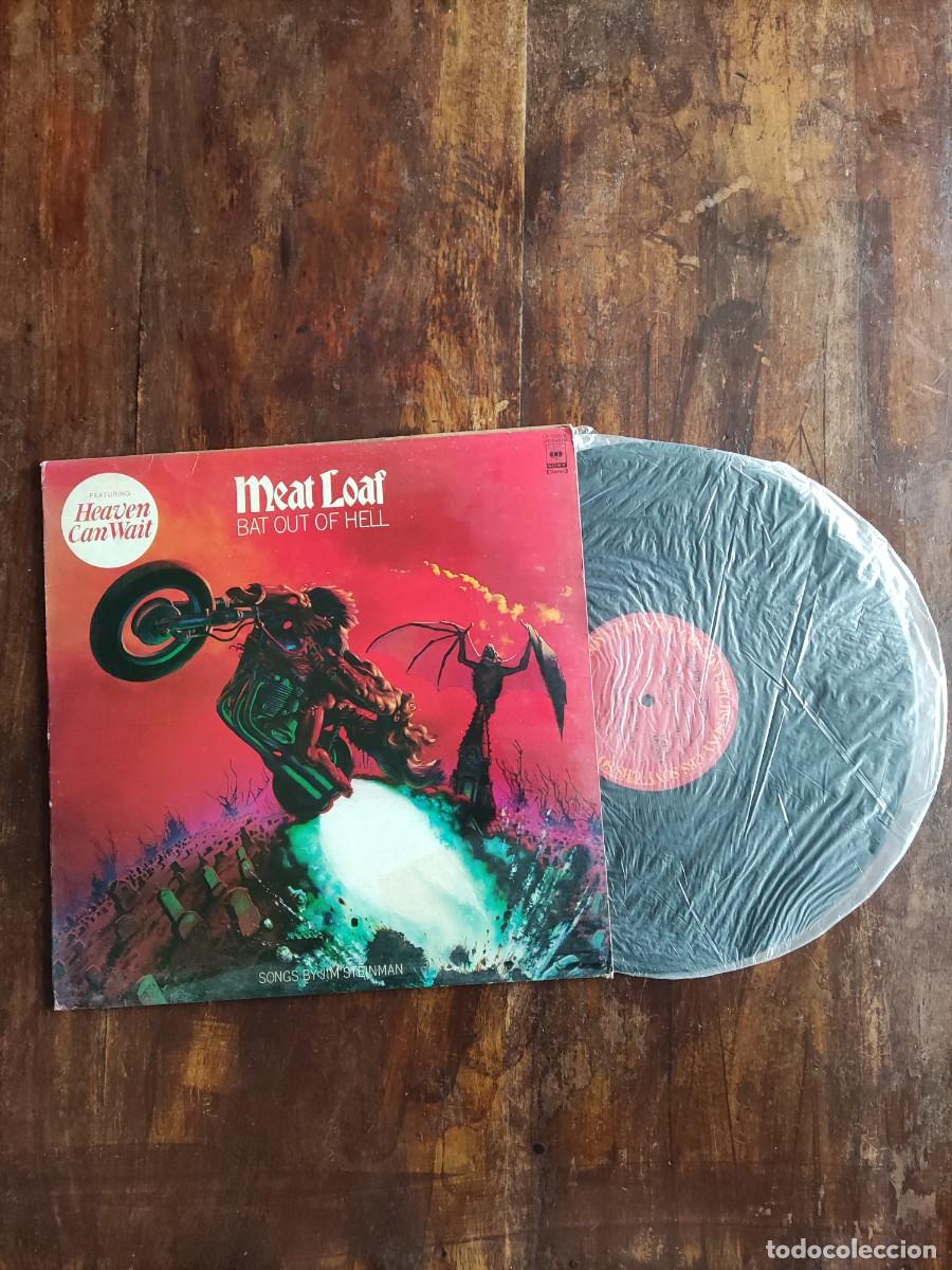 Discos de vinilo: MEAT LOAF. LP BAT OUT OF HELL - Foto 1