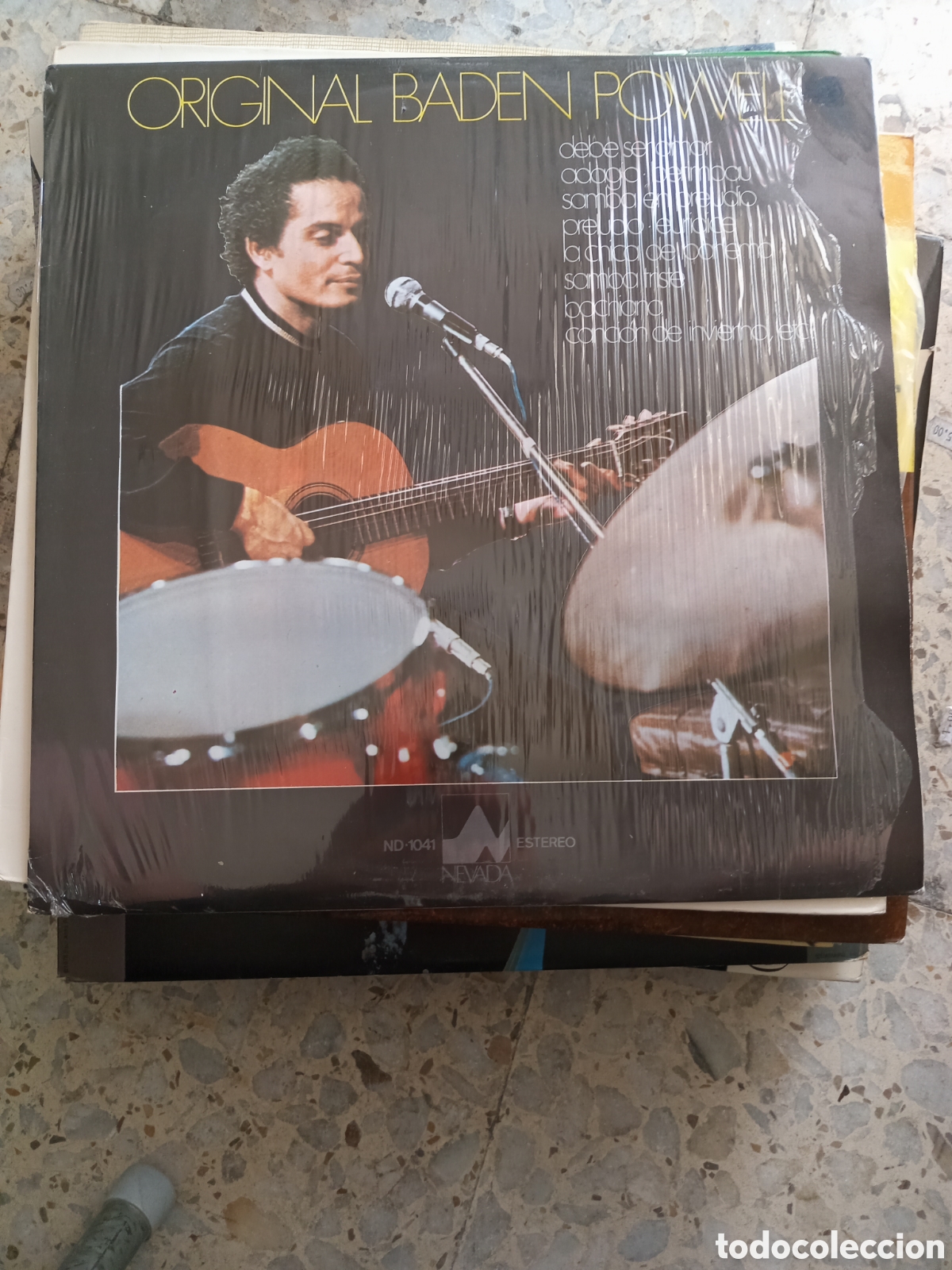 Dischi in vinile: LP ORIGINAL BADEN POWELL DEBE SER AMOR SAMBA TRISTE ESPA&Ntilde;A 1976