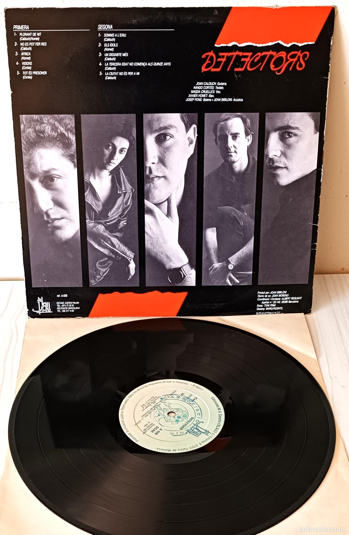 Discos de vinilo: DETECTORS - BLAU - 1986 - Foto 2