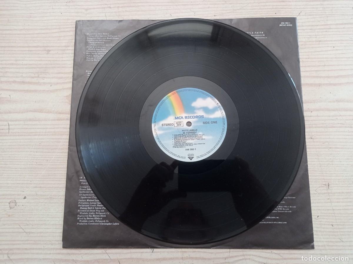 Discos de vinilo: Patti LaBelle - Be Yourself LP - Foto 3