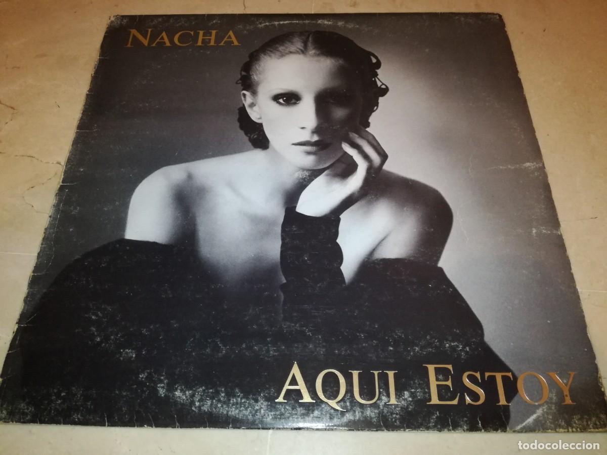 Dischi in vinile: NACHA GUEVARA-AQUI ESTOY-CONTIENE ENCARTES-ORIGINAL 1981