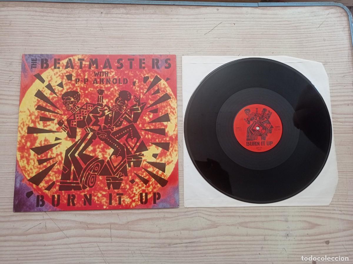 Discos de vinilo: The Beatmasters With P P Arnold - Burn It Up - Maxi Single - Foto 1