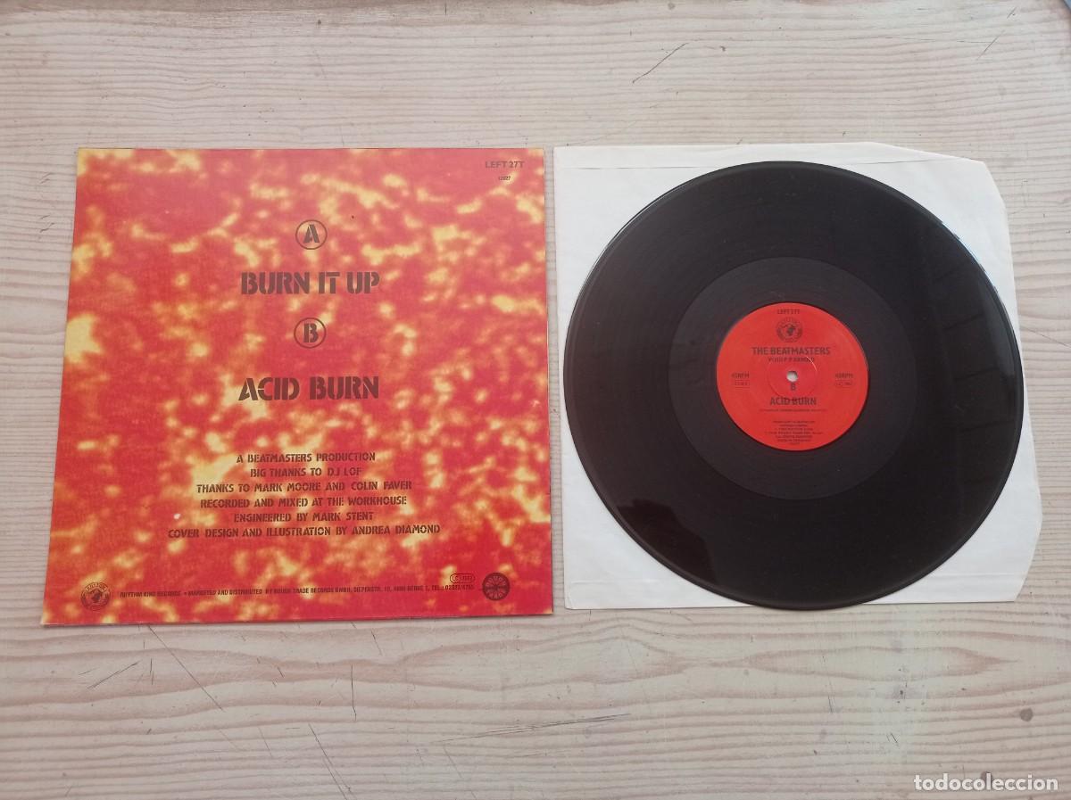 Discos de vinilo: The Beatmasters With P P Arnold - Burn It Up - Maxi Single - Foto 2