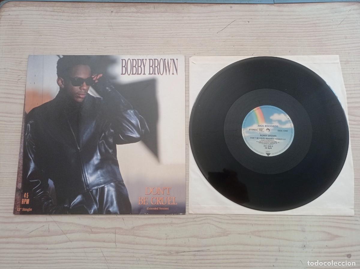 Discos de vinilo: Bobby Brown - Dont Be Cruel - Maxi Single - Foto 1