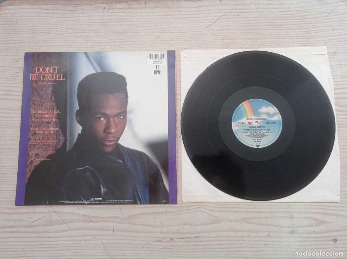 Discos de vinilo: Bobby Brown - Dont Be Cruel - Maxi Single - Foto 2