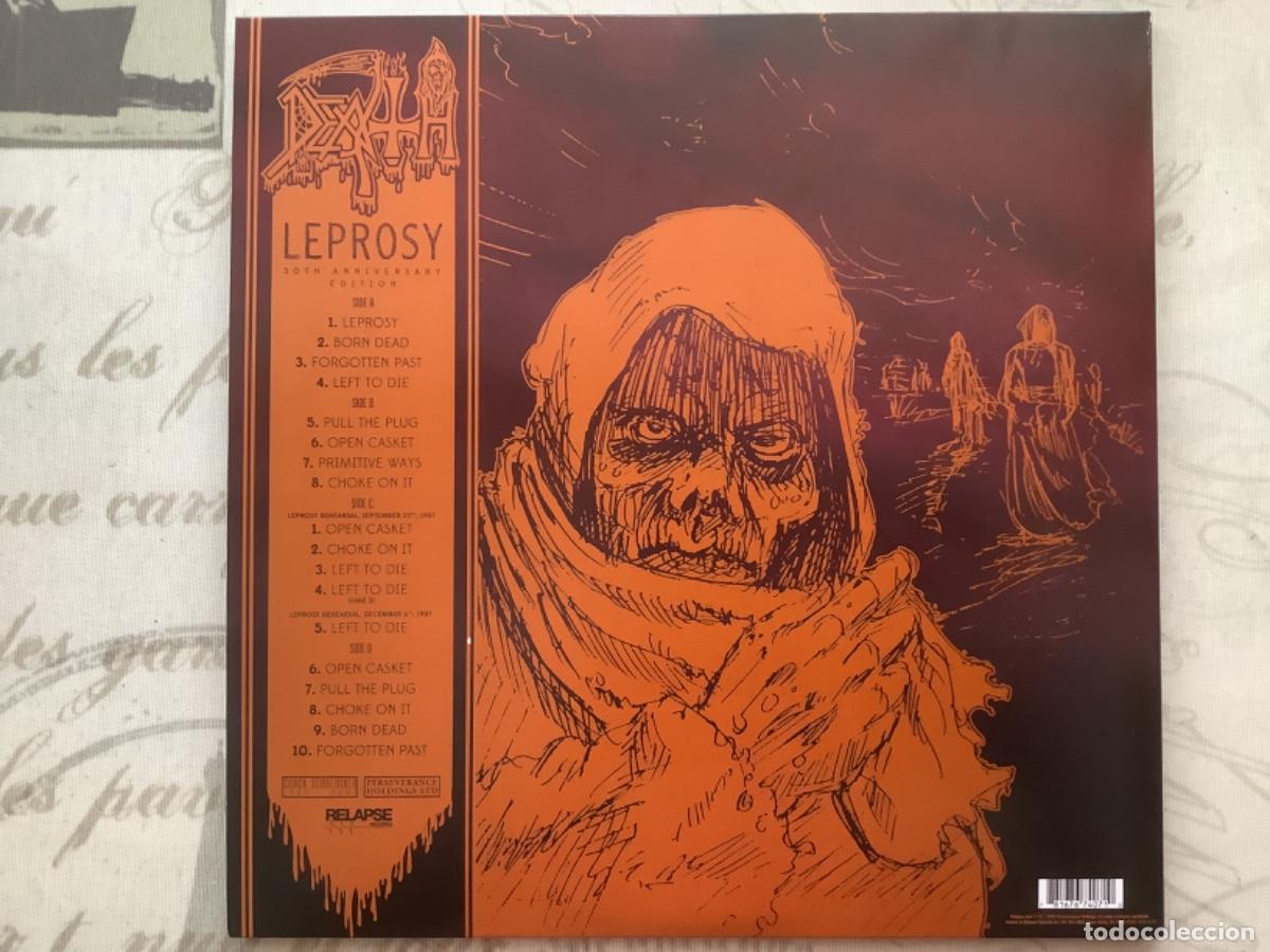 Discos de vinilo: DEATH. LEPROSY. 2018. - Foto 2