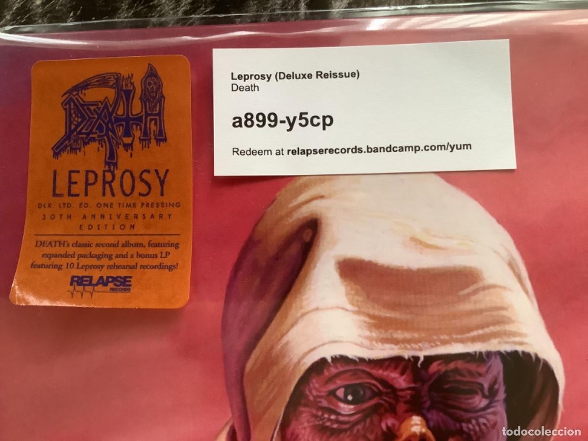 Discos de vinilo: DEATH. LEPROSY. 2018. - Foto 6