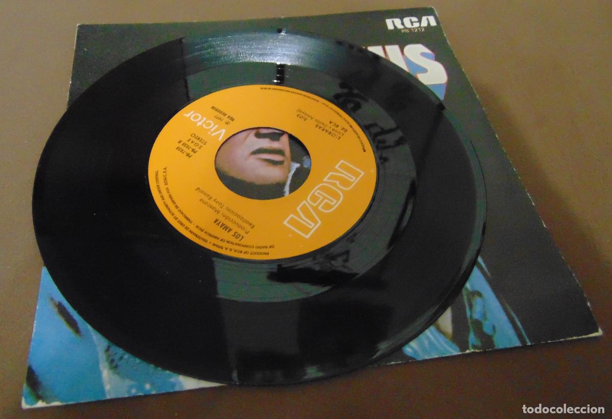 Discos de vinilo: Elvis Presley &lrm;&ndash; Unchained Melody - SINGLE 1978 - COMO NUEVO - Foto 4