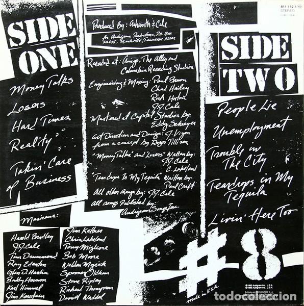 Discos de vinilo: J.J. Cale &ndash; #8 - Vinilo Espa&ntilde;a - Foto 2