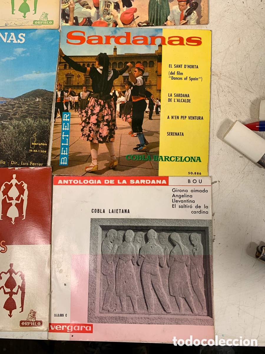 Discos de vinilo: 01_ Lote eps Sardanas - Foto 2
