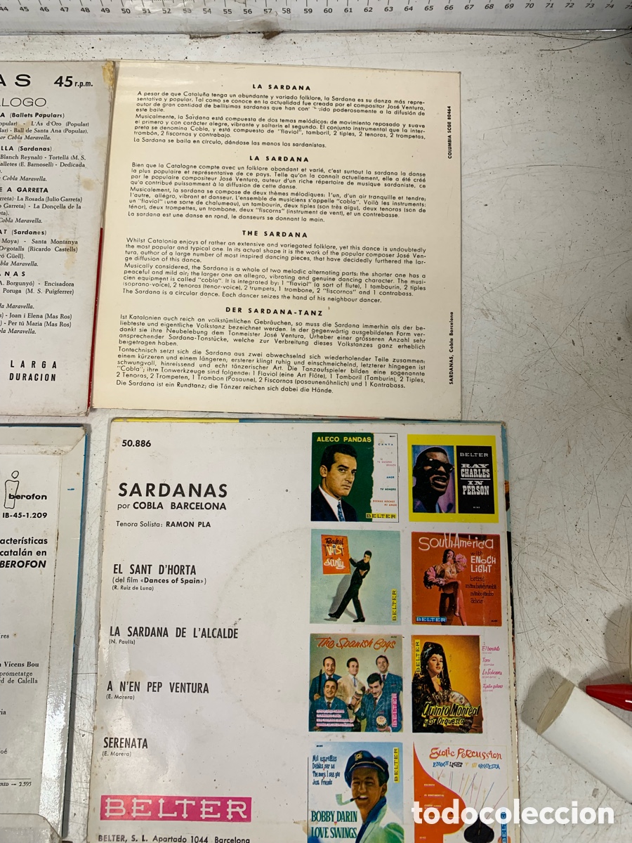 Discos de vinilo: 01_ Lote eps Sardanas - Foto 7